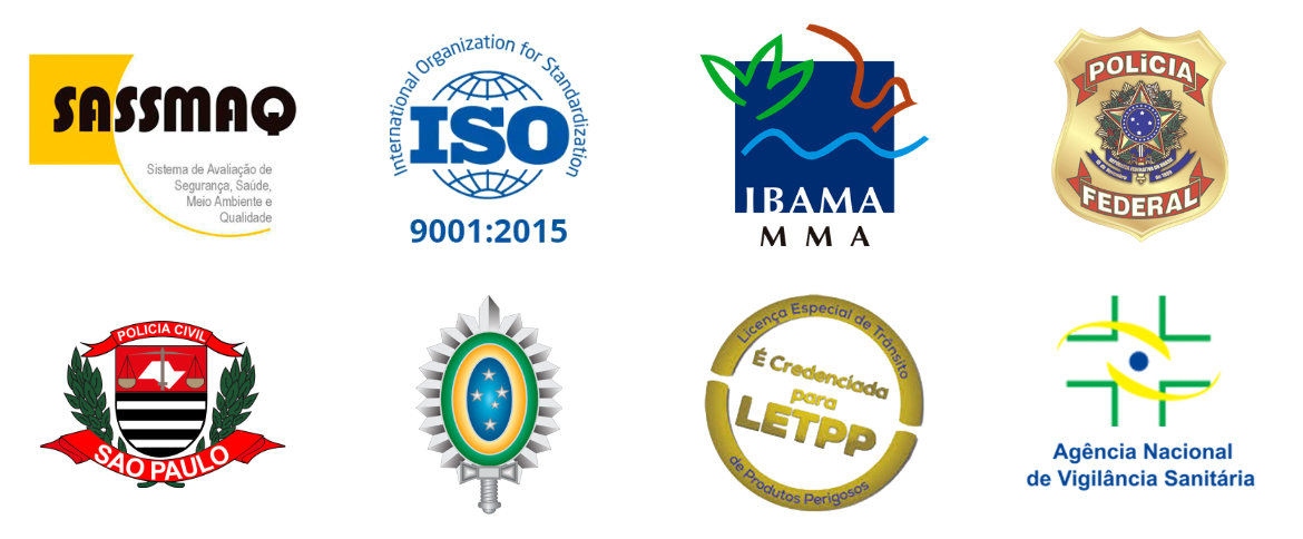 licenças e certificações